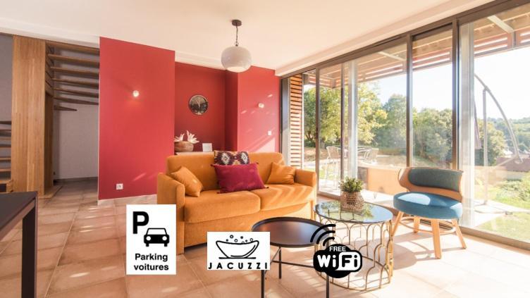 Apartmán 100% Relax Avec Jacuzzi Privatif Sarlat-la-Canéda Exteriér fotografie